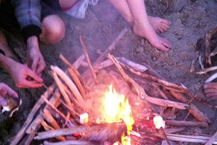 Bonfire and Marshmallows